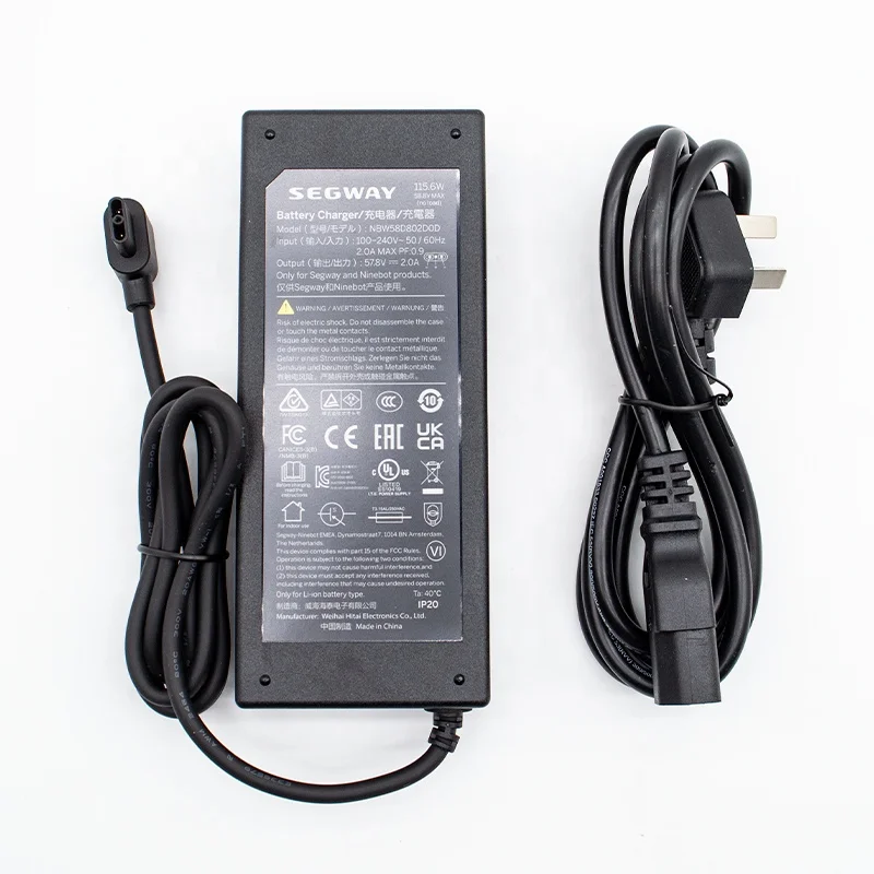 Battery Charger For Ninebot Mini Plus Self Balancing Scooter Xiaomi Mi 9 Plus 58.8V 2A Power Adapter Parts
