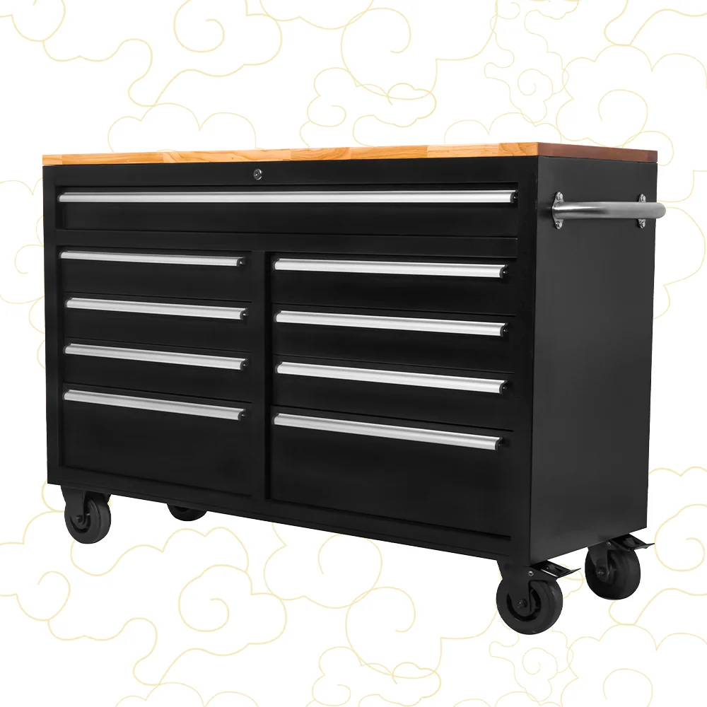 46 inch tool box trolley garage workshop tool roller cabinet mechnist rolling tool chest