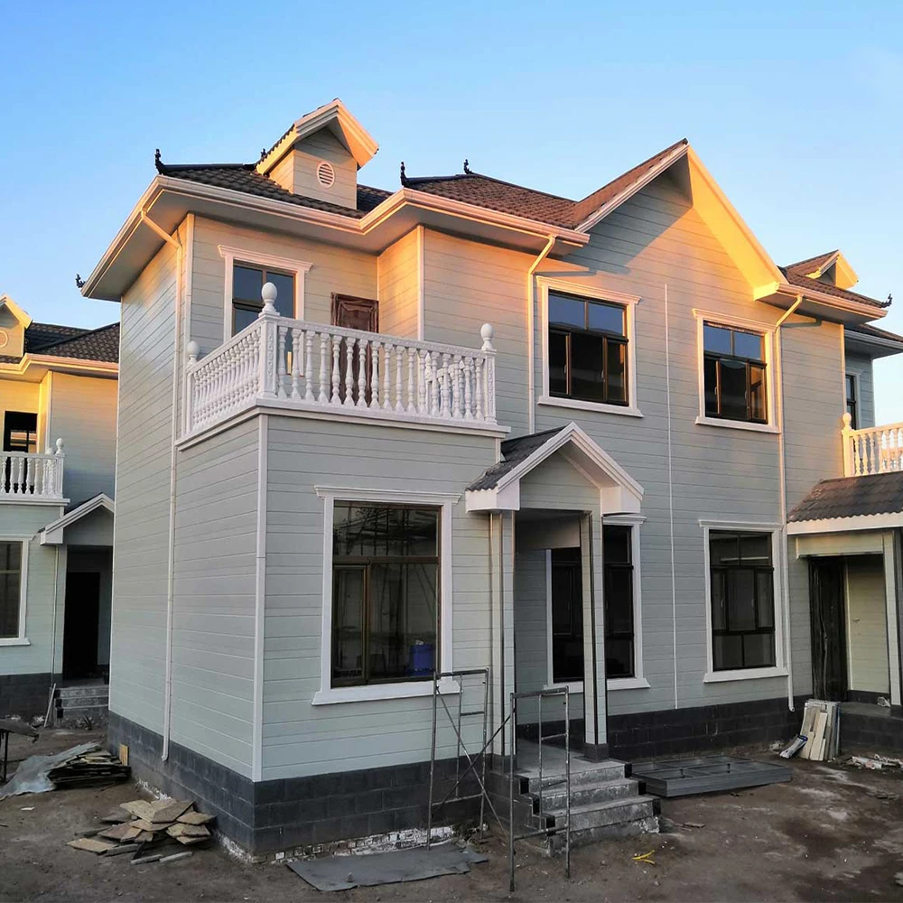 Big Space Prefab Kit Luxury Light Gauge Steel Villa House