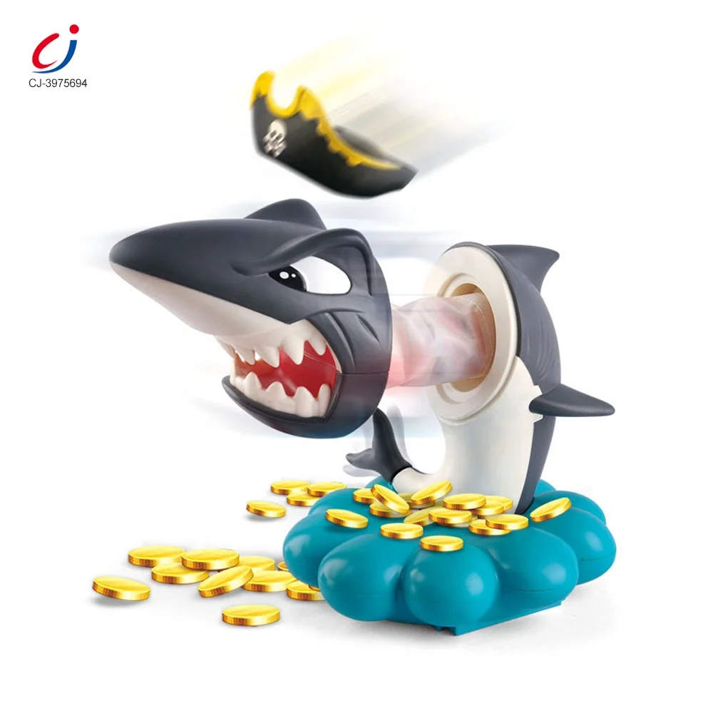 Chengji prank party toys Halloween shark board game decompression trick prank toys for kids