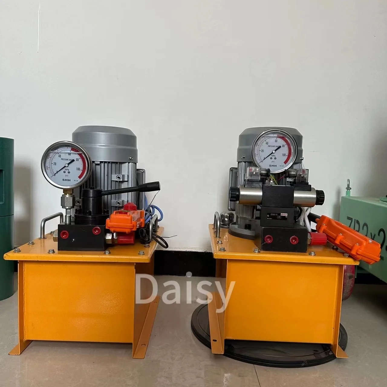 China 2.2KW Manual Solenoid Valve Electric Hydraulic Piston Pump 220V Single Phase Oil Transfer Pump 3KW Power Station 1500W