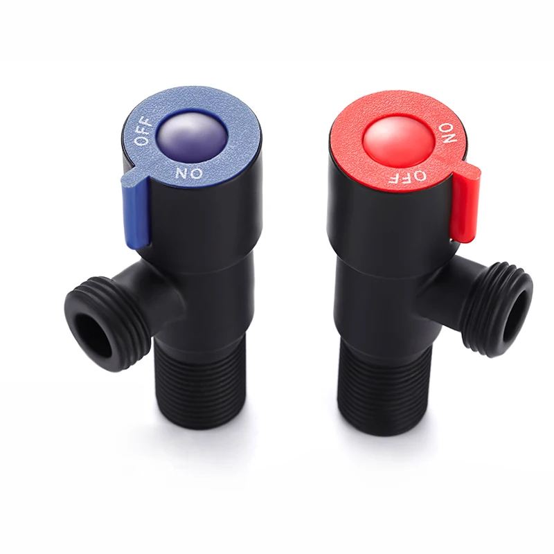 
Best price high quality SUS 304 stainless steel angle valve 1/2 brushed faucet accessories angle stop valve 