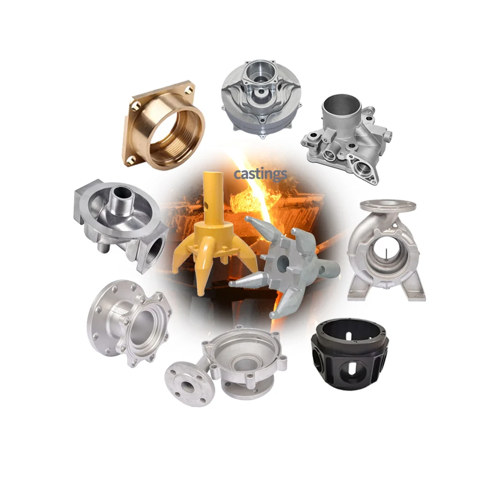 Metal Parts manufacturer Custom supply stainless investment casting iron sand casting aluminum die casting Process parts