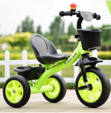 Простой детский трехколесный велосипед От 1 до 3 лет Детская двухместная коляска/игрушечная машинка для детей 2, 3, 5 лет штанишки для малышей легкое детское транспортное средство с велосипед