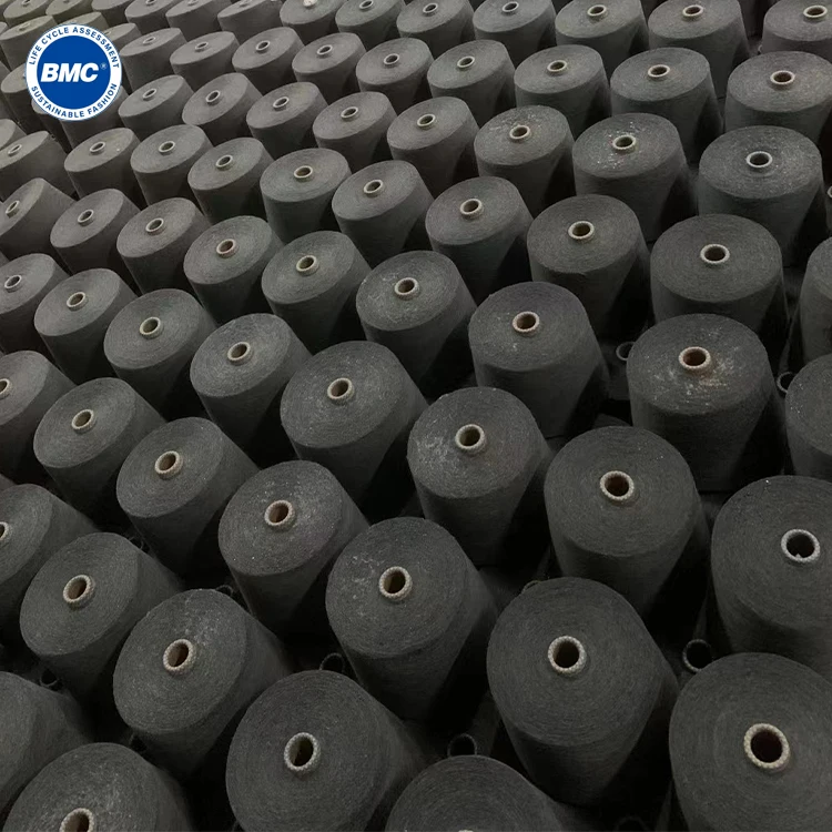 32S пла Кукуруза вискоза Смешанная компактная спиннинговая биоразлагаемая пряжа