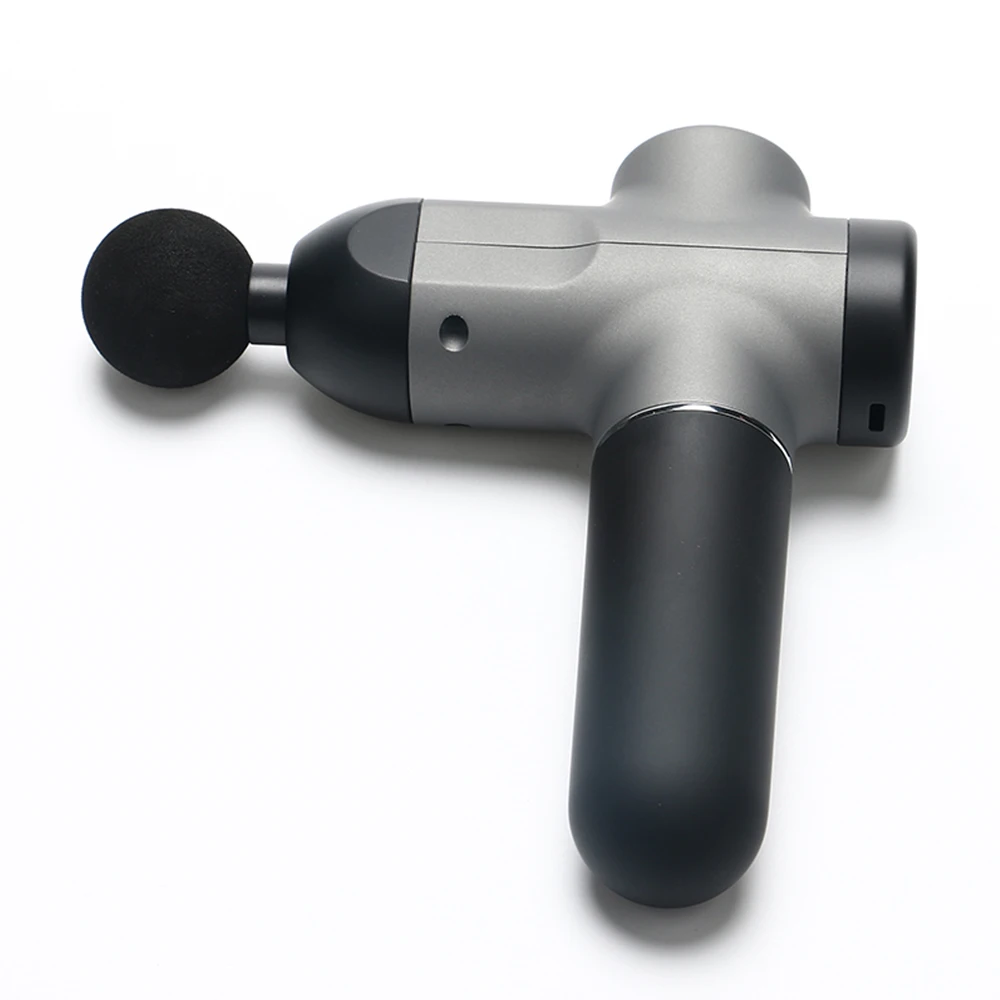 LUYAO Mini Rechargeable Battery Deep Muscle Tissue Sports Vibration Massage Gun With Led Touch Screen