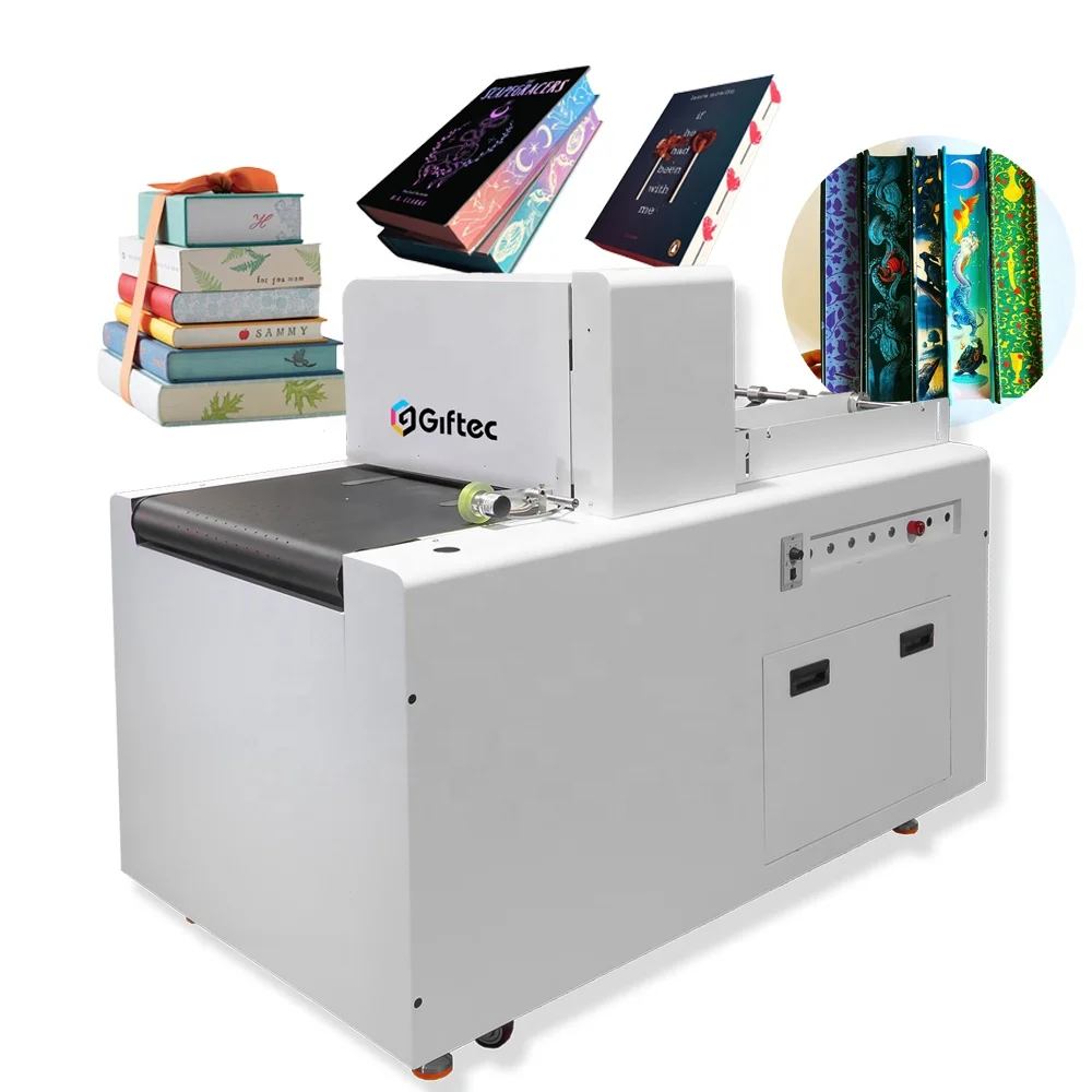 Высокоскоростная однопроходная печатная машина Giftec для книг