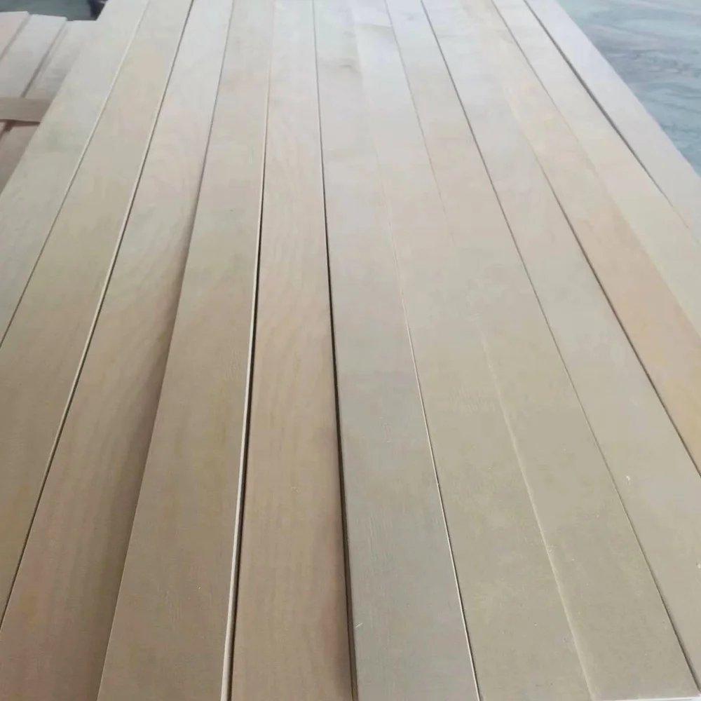 Cheaper Price Flat Birch Wood Bed Slats