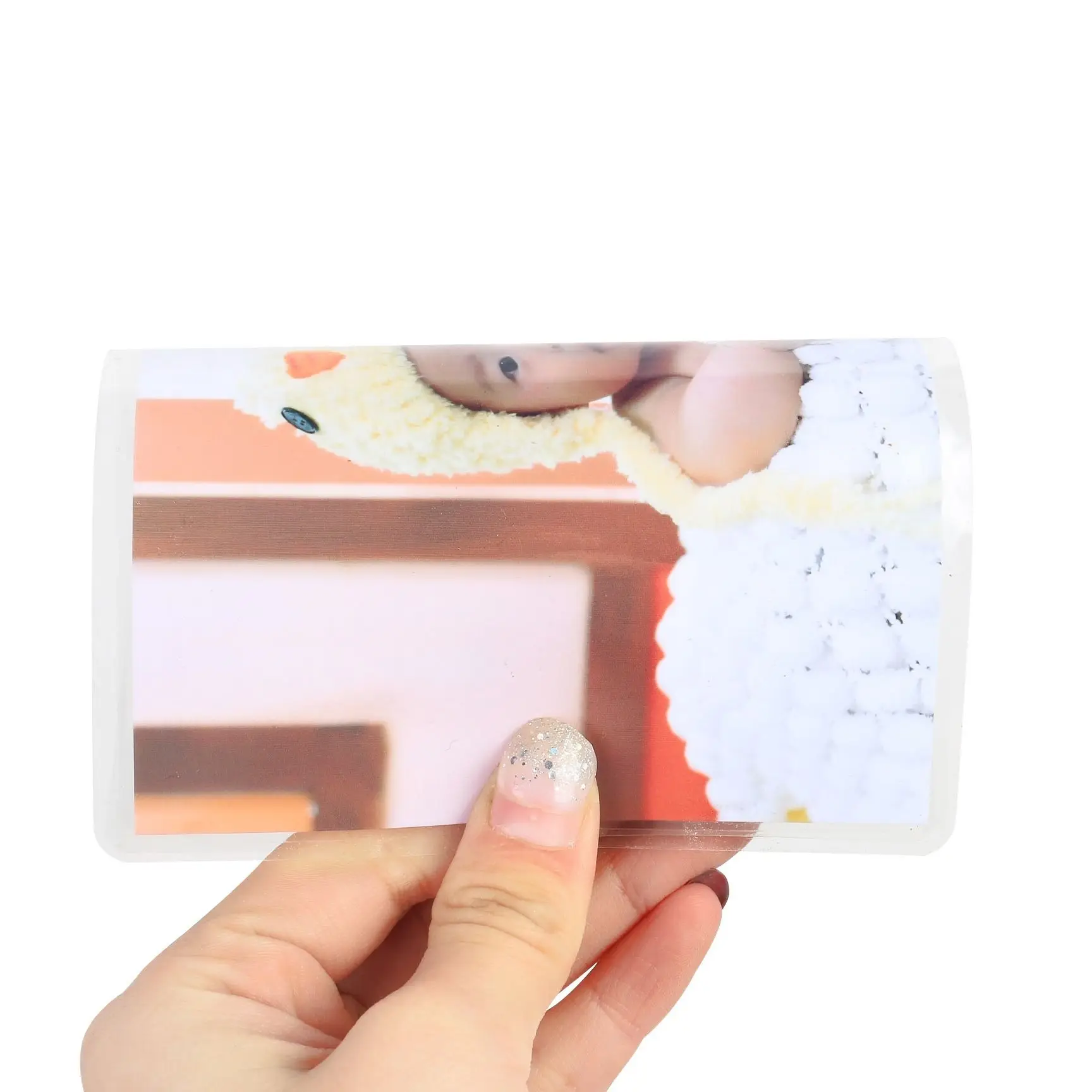 Thick Glossy Transparent PET+EVA Hot Lamination Pouch Film 100 Micron Soft 4.3*6.3 Inch 110*160mm Industrial Packaging