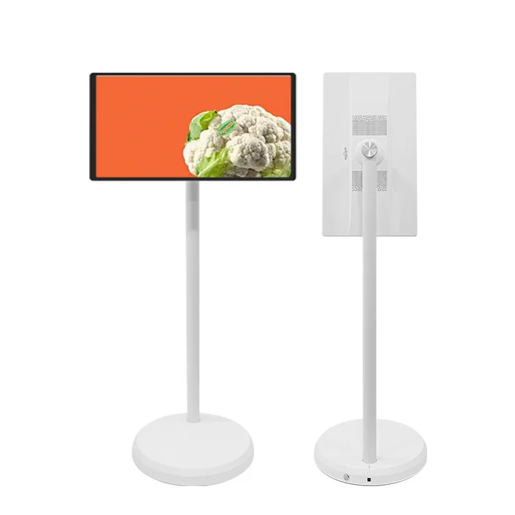 Yoga Quad Core 4G Ram 64G Rom Jcpc Padgo Bestie Smart Tv Stand Tv Follow By Me Screen Lcd Round