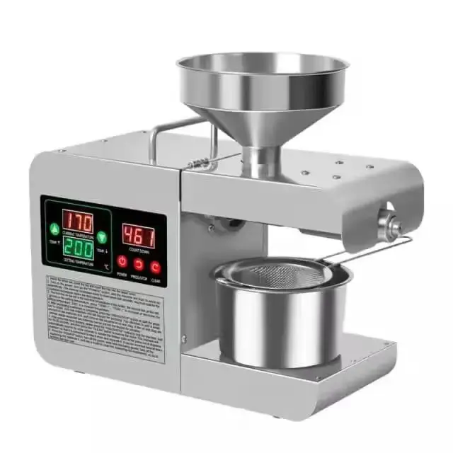 Discounted price fully automatic home intelligent oil press stainless steel oil press  home oil press