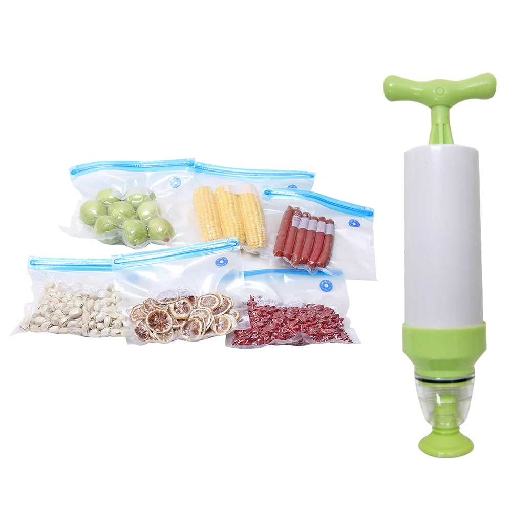 2021 Sous Vide Bag kit with manual pump For sous vide Cookers, slow cooking bag