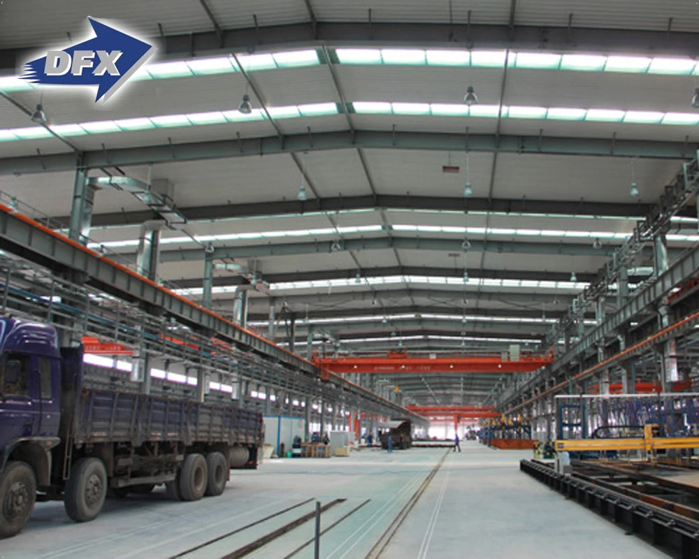 Bolt Connected Prefabricated Gable Frame Metal Building Industrial Steel Structure Workshop for Sale from Qingdao China