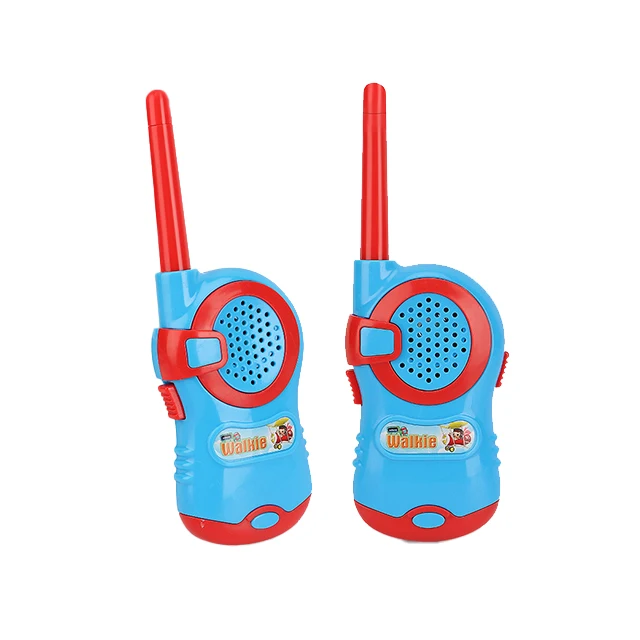 Educational Outdoor Toys Cartoon Puzzle Interactive Remotely Wireless Radio Walkie-Talkie For Children