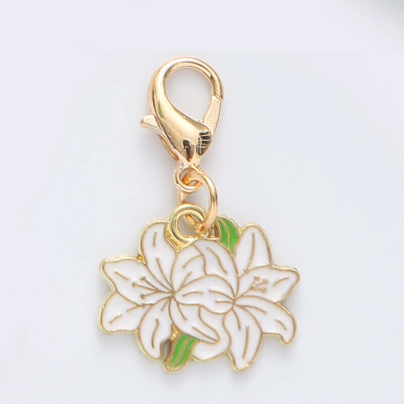 Wholesale Custom Metal Crafts 2D 3D Company Logo Letter Flower Keychain Keyring Enamel Metal Key Chain Gifts