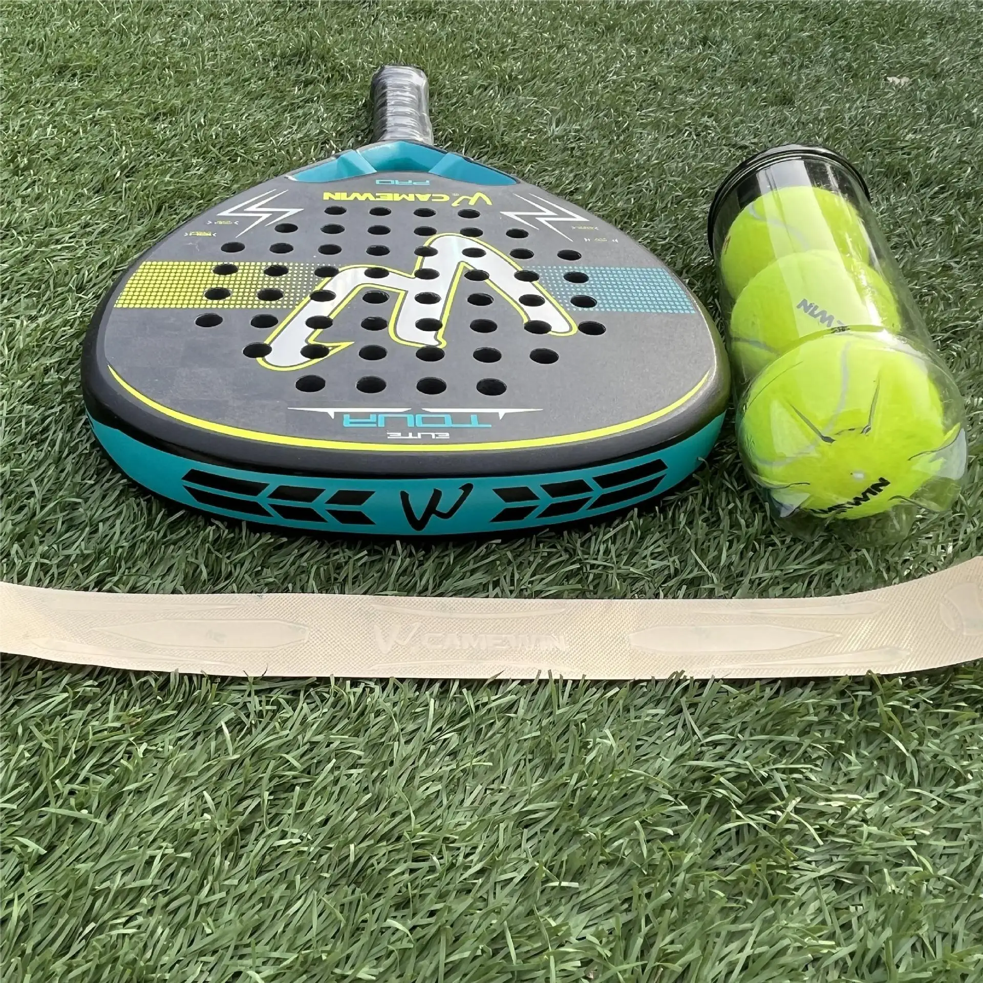 Padel Tennis Racket Powerful Carbon Tennis Paddle Racquet Bag Included