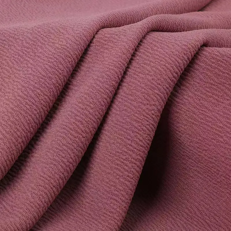 200g polyester ammonia textured fabric in stock, elastic ant wrinkle fabric, casual clothing fabric