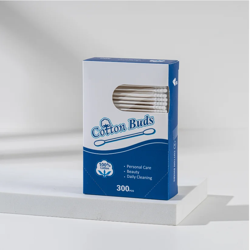 paper stick white or colorful cotton swabs/cotton buds with customized service