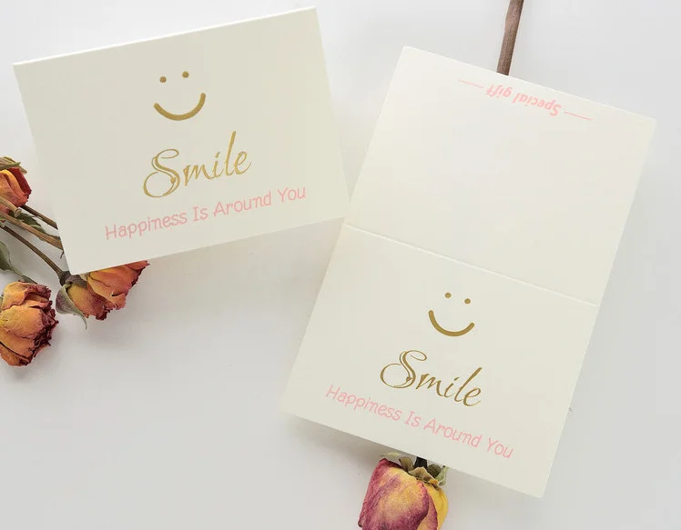 Korean creative flowers Birthday Card  Greeting card