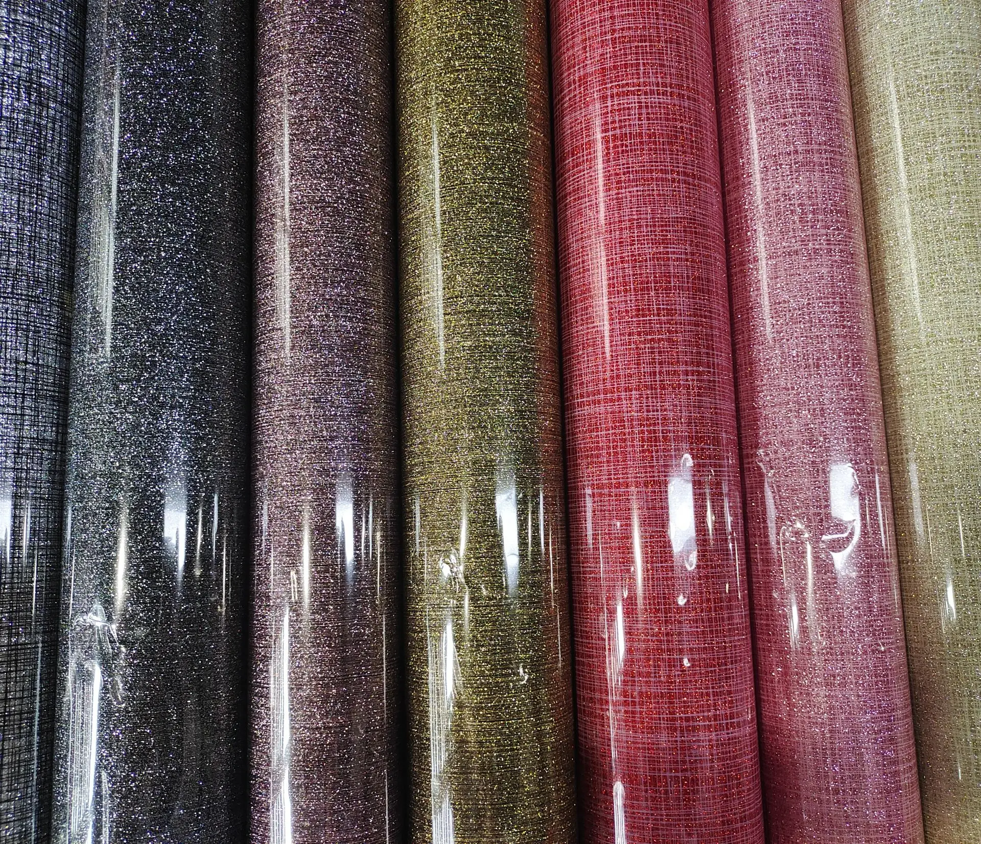 Shiny High Elasticity Lattice Drawing Shiny Golden Onion Heat Transfer Vinyl