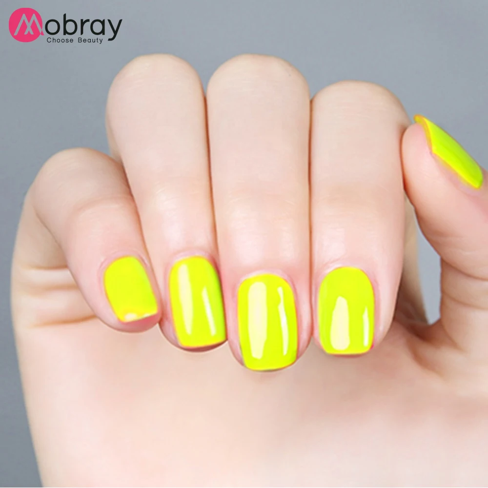 Free Samples Private Label Neon UV LED Gel Fluorescent Luminous Glow In The Dark Gel Nail Polish