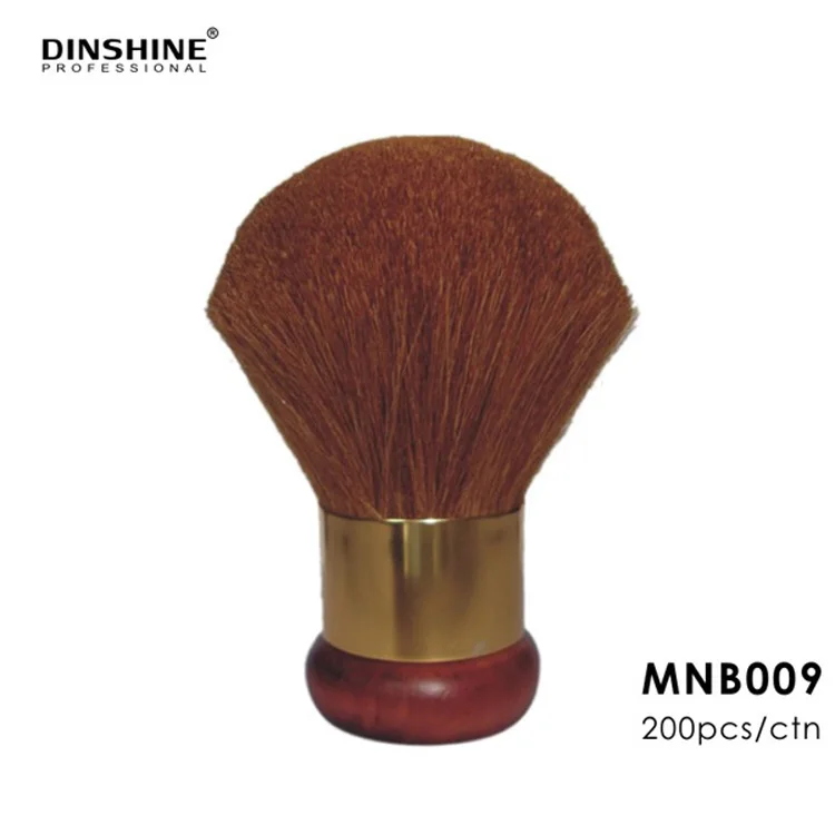 Hair Cutting Black Marvy Wide Powder Neck Duster For Barber