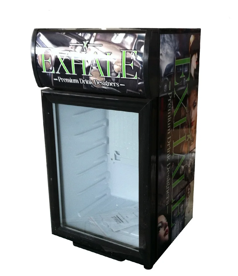 Factory Commercial Single-Temperature Vertical Display Fridge for Beverages for Supermarket Drink Chiller & Cooler Displays