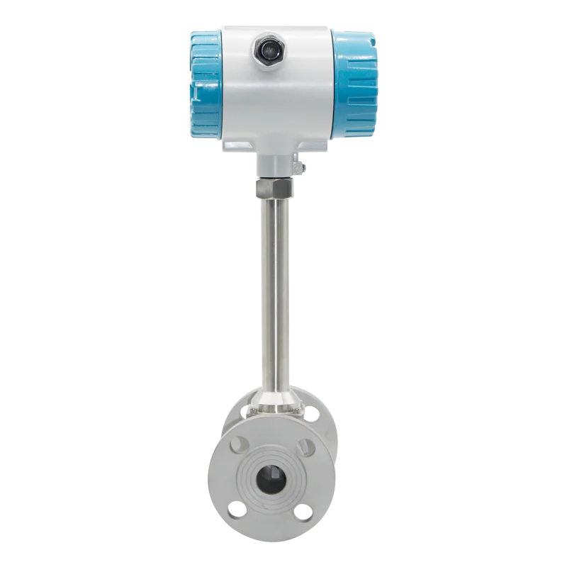 Compressed Air Flow Meter 3.6V  battery powered Vortex Flow Meter Hot water flow meter