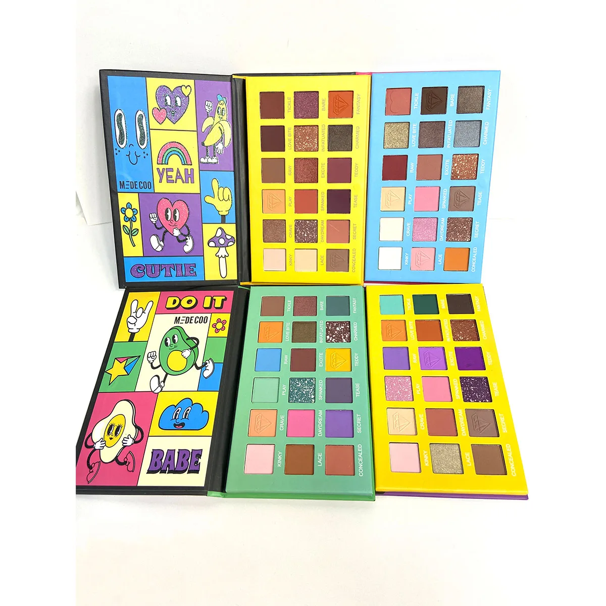 Wholesale 18 Colors High Pigments Waterproof Long Lasting Matte Shimmer Autumn Winter Colors Eyeshadow Palette
