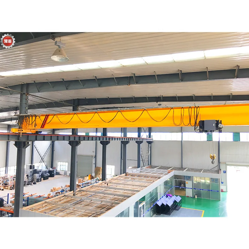 China 1 2 3 5 8 15 ton 20 30 tons 5 meters 20 span multifunction small single beam overhead crane hoist malaysia price