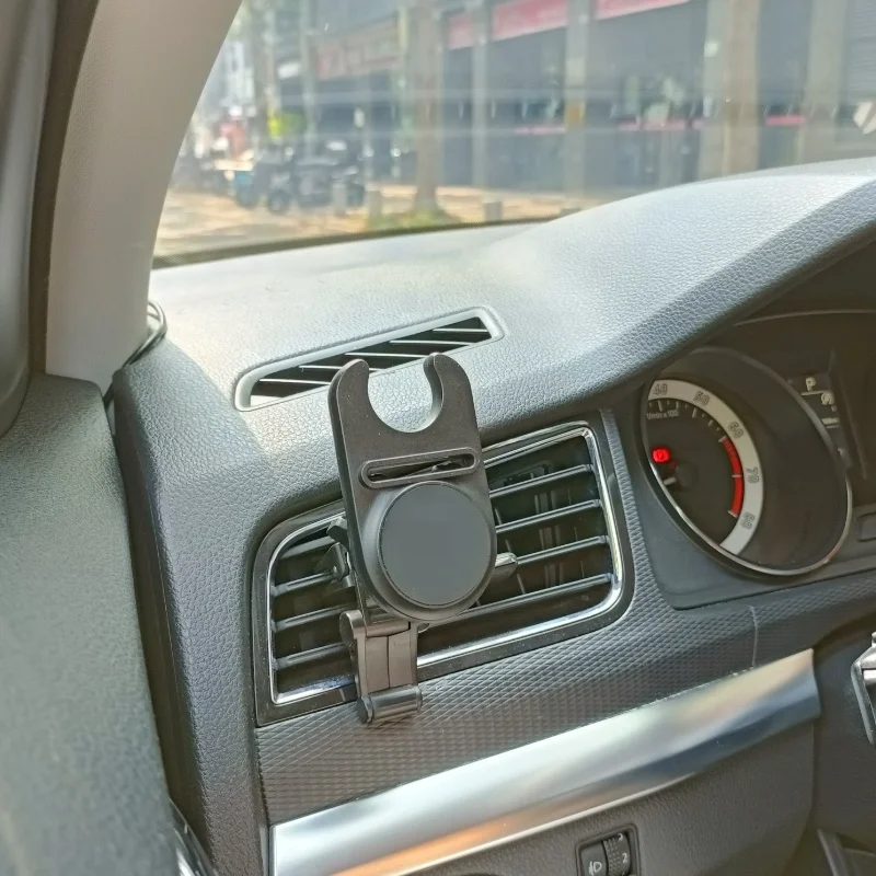 3 in 1 Magnetic Phone Car Vent Mount Holder Stand Sturdy Holding Your Phone with Popsockets & Ring Stent