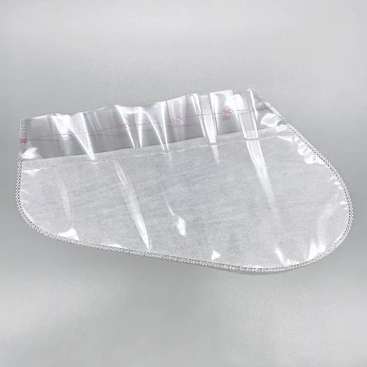 Skin Care Waterproof Foot Cover Plastic Socks Disposable Transparent No Liquid Plastic PE Foot Mask Foot Bag For Adults