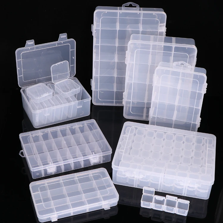 Yuzmei Plastic Screw storage container Bead Storage Container Craft Case Organizer Nail Art Portable Storage Box
