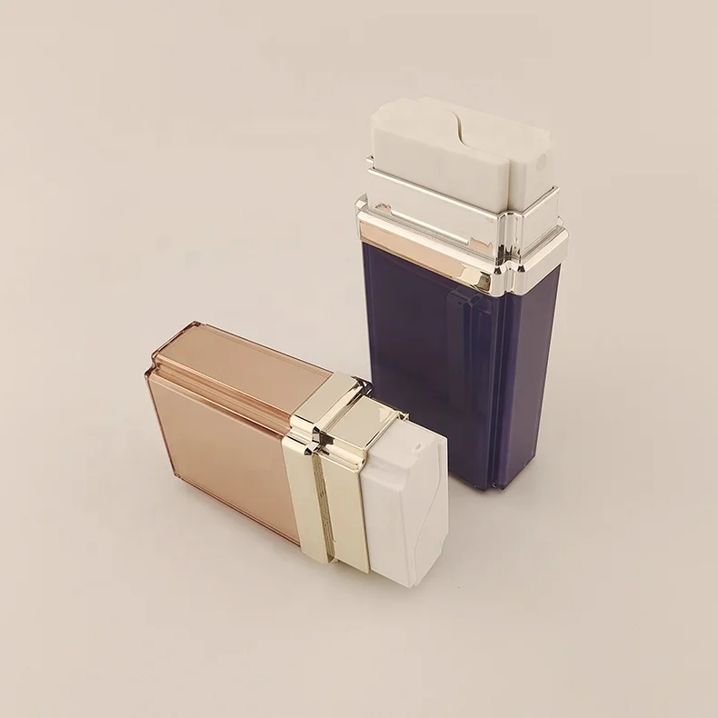 Квадратный двухкамерный комбинированный насос для безвоздушного лосьона и небезвоздушный распылитель, пластиковая бутылка 20 + 40 мл или 30 + 60 мл