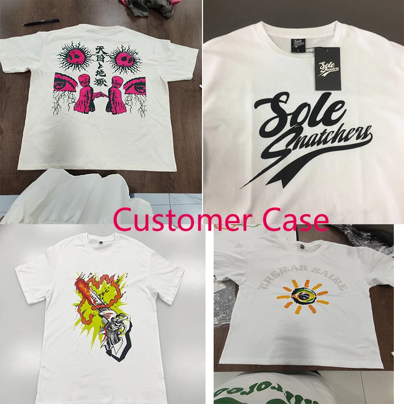 Custom logo high gsm 300gsm raglan sleeve boxy t shirt 100% cotton blank plain heavyweight digital print tshirt for men