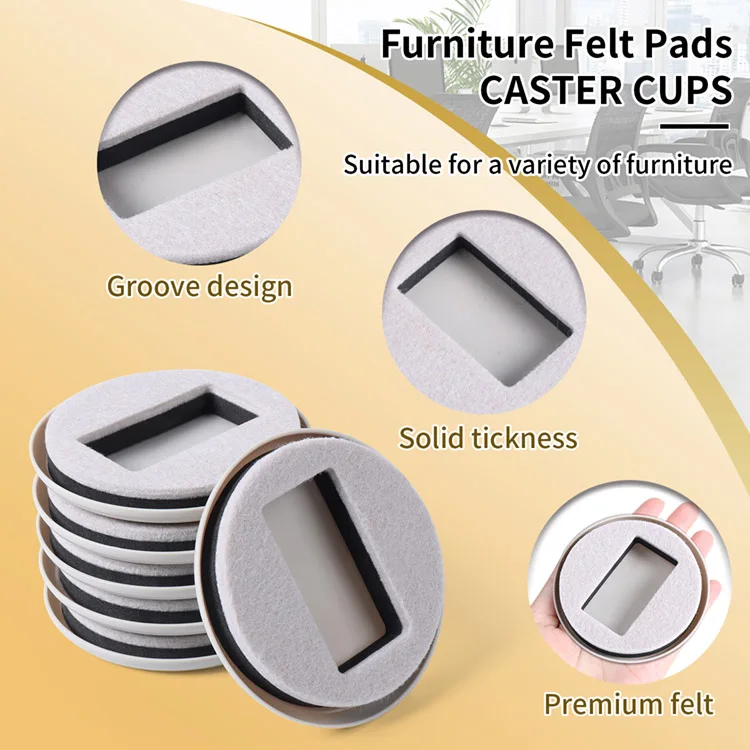 Durable Adhesive  Furniture Glider Slider Anti Fatigue Floor Pad anti scratch floor protectors for chair legs