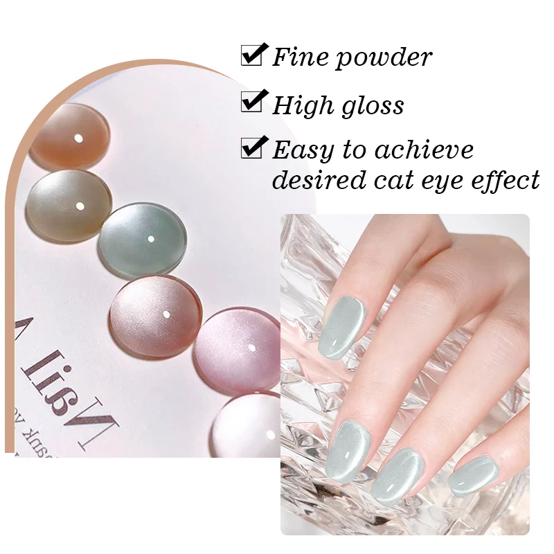 Hot Selling Nail Products Super White Light Cat Eye Polish Wholesale Lasting Long 3d 9d Cat Eye Nail Gel Polish