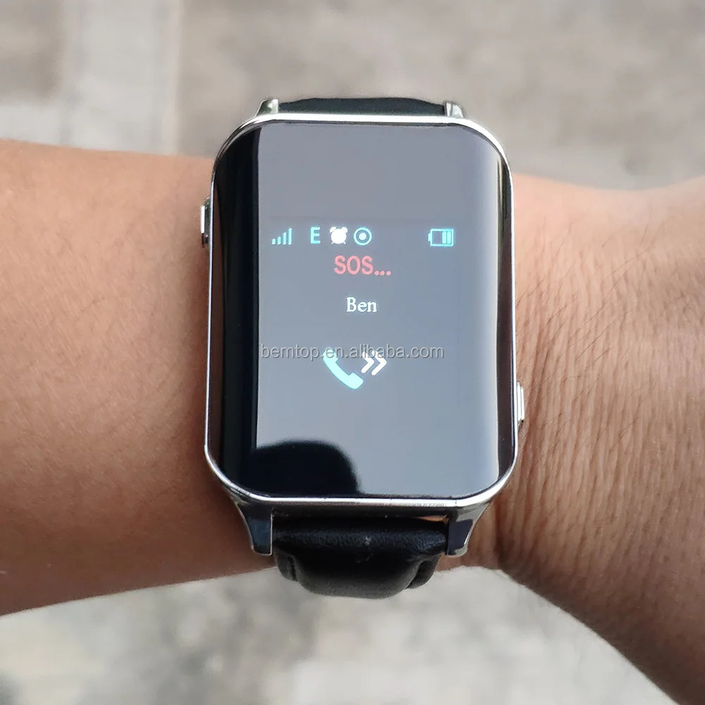 
 Автоматический сердечный ритм уход за счет предустановленных промежуток времени SOS GPS часы для пожилых людей с помощью приложения для хранения истории данные о сердечном ритме  