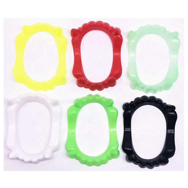 Wholesale Suitable Halloween Festival Support Customized Size Plastic Denture Teeth Vampire Fang