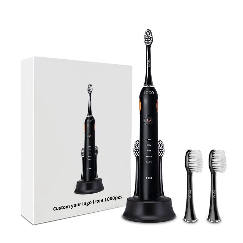 sonic black series ultra custom electric tooth brush best wholesale sonic electric toothbrush sonic brush teeth