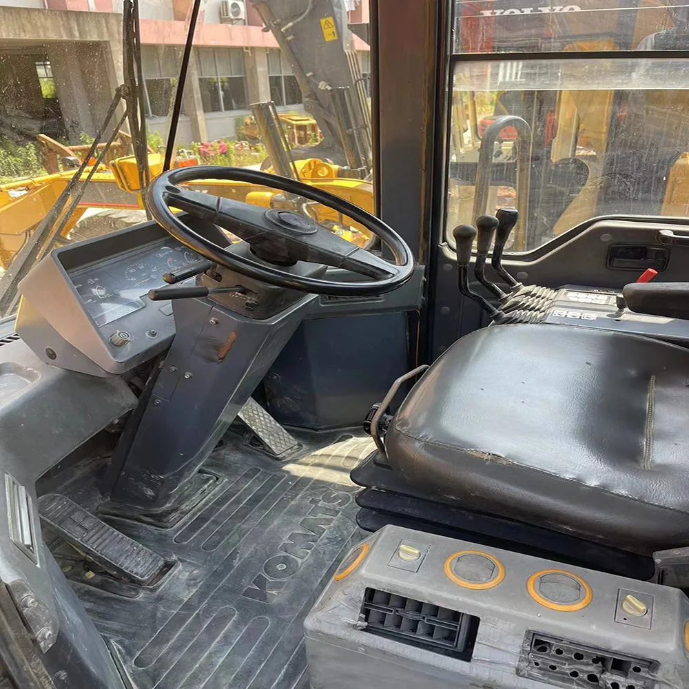 Японский производитель Komatsu WA470 Подержанный платный погрузчик WA 470 7ton подержанный колесный для продажи в Китае