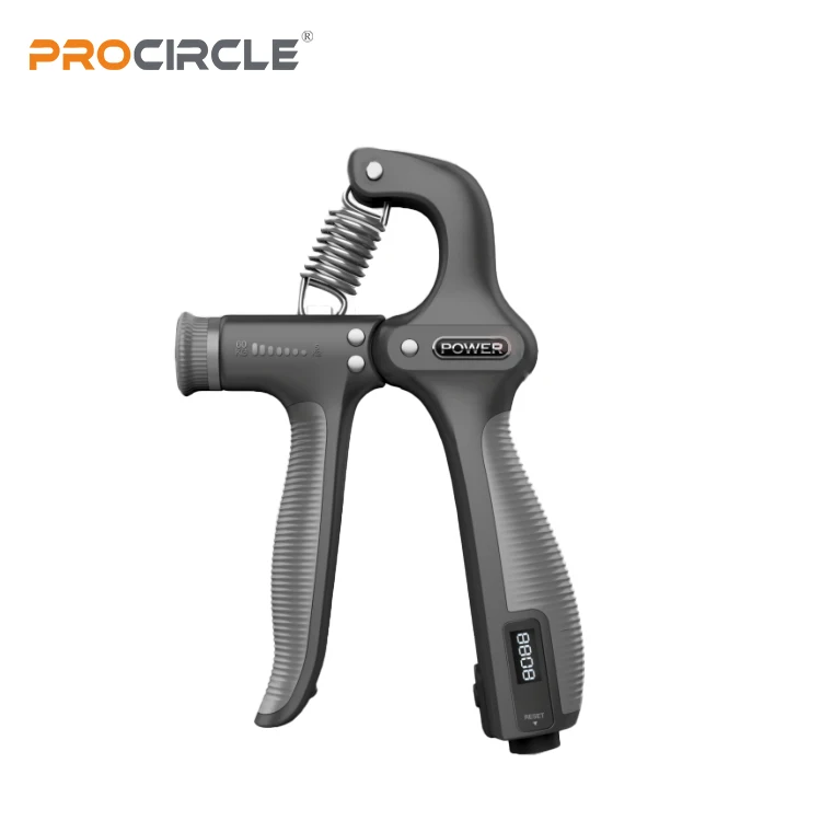 Intelligent Counting Soft Rubber Handle Strength Hand Grip