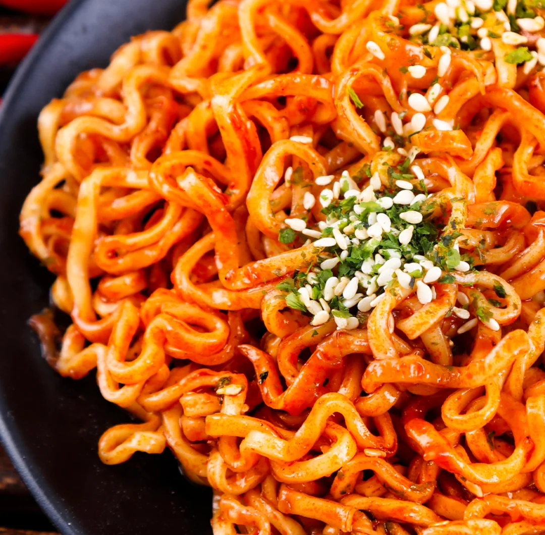 Free Sample 115g Korean Instant Food Super Spicy Turkey Noodles Handmade Fried Rice in Bulk Bag or instant noodles