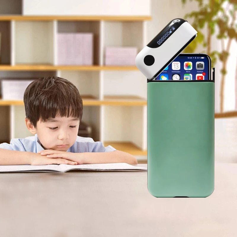 Safe Box Phone Safe Lock Storage Box Timer Locker Safe Lock Cigarette Case Portable Smart Timer Time Telephone Lock Box Timer