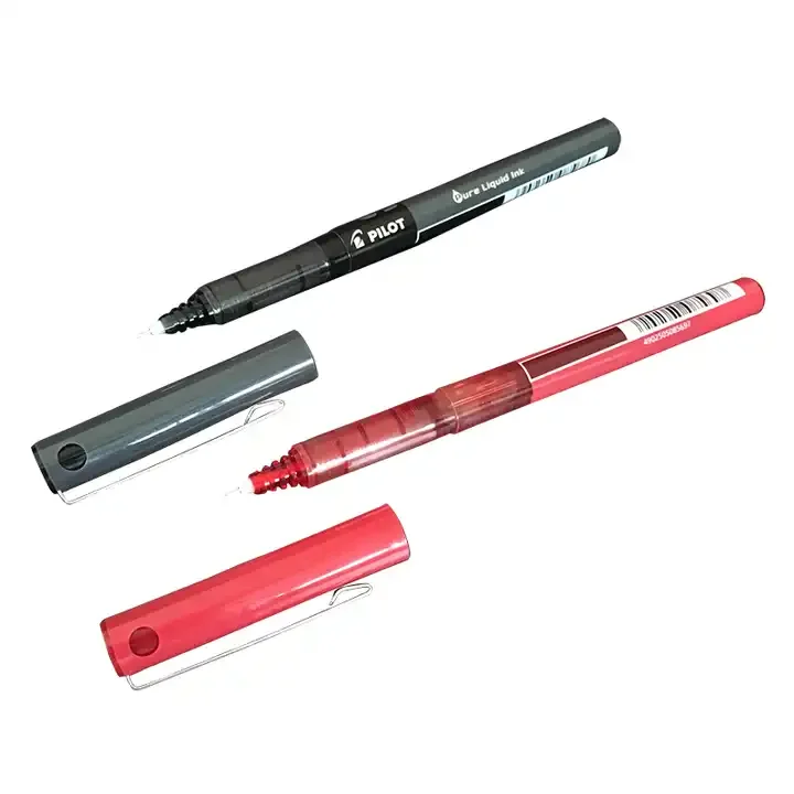 Professional Black / Red Eyebrow Microblading Marker Pen  Waterproof Skin Position Pen Microblading Accessories