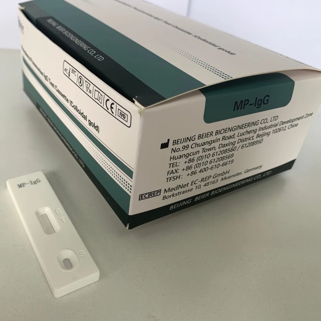 Wholesale Custom OEM Rapid Antigen Test Kit Diagnostic  Pneumoniae Antibody testing kit for  M.pneumoniae-IgG
