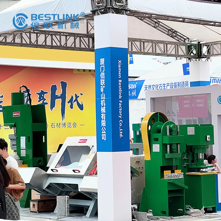 Granite Pressing Splitting Stamping Machine for Recycling Stone Waste From Xiamen Bestlink Factory