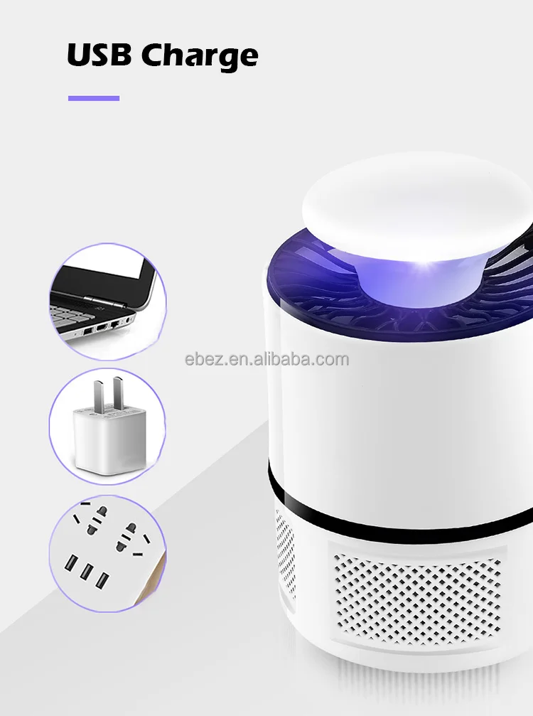Free Coupon Amazon Hot Anti Fly Mosquito Killer Trap Lamp USB Electric LED Mosquito Killer Lamps with Glue Board