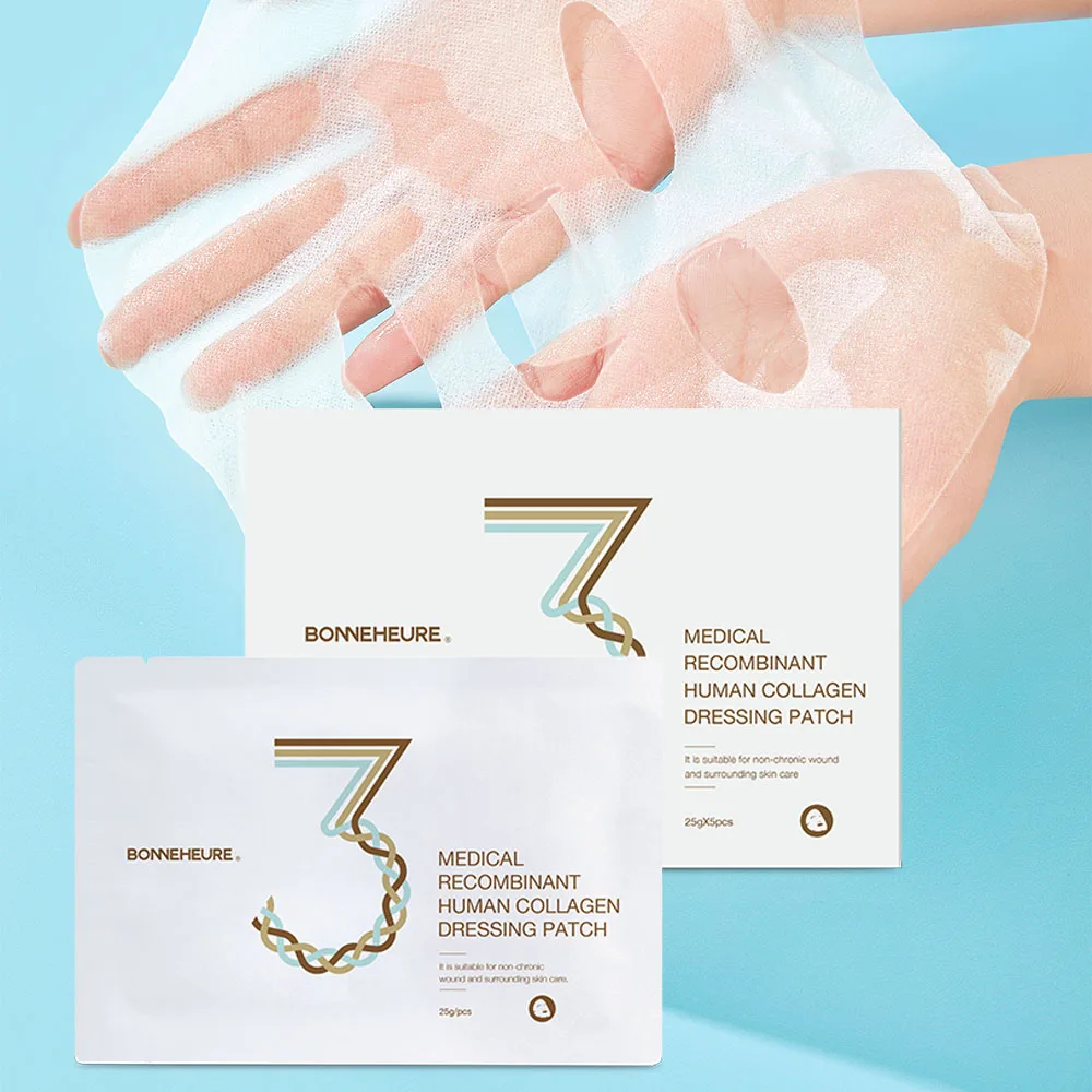 Medical Skincare Focused on Problematic Skin Repair Acne Scar Roughness Dullness Recombinant Type III Bio-Collagen Face Mask