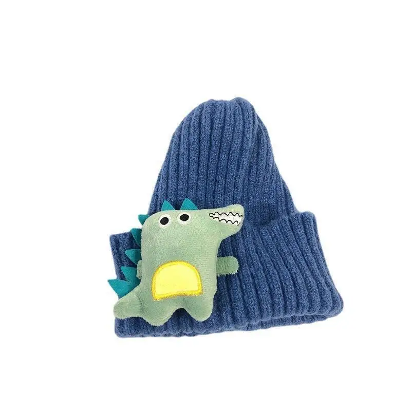 New arrival Winter new alligator doll wool hat Parent-child knitted beanie hat  wholesales
